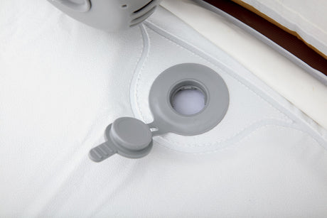 Spa gonflable BESTWAY - Lay-Z-Spa Helsinki - 180 airjets - 180 x 66 cm - 5 a 7 places - Rond (couverture, cartouche, diffuseur)