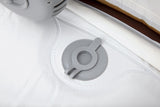 Spa gonflable BESTWAY - Lay-Z-Spa Helsinki - 180 airjets - 180 x 66 cm - 5 a 7 places - Rond (couverture, cartouche, diffuseur)