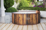 Spa gonflable BESTWAY - Lay-Z-Spa Helsinki - 180 airjets - 180 x 66 cm - 5 a 7 places - Rond (couverture, cartouche, diffuseur)