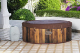 Spa gonflable BESTWAY - Lay-Z-Spa Helsinki - 180 airjets - 180 x 66 cm - 5 a 7 places - Rond (couverture, cartouche, diffuseur)