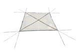 Dôme de protection pour spa Lay-Z-Spa - BESTWAY - 390x390x255 cm - Gris - Protection anti-UV