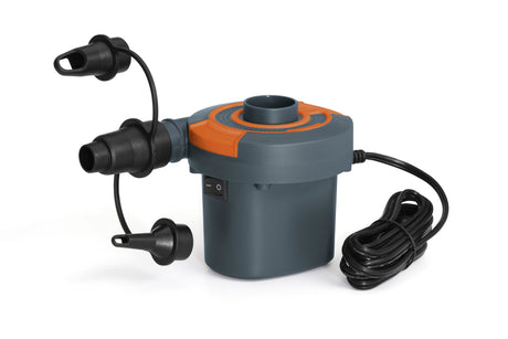 BESTWAY Pompe a air électrique / gonfleur Sidewinder branchement secteur et allume-cigares - 490 L/mn