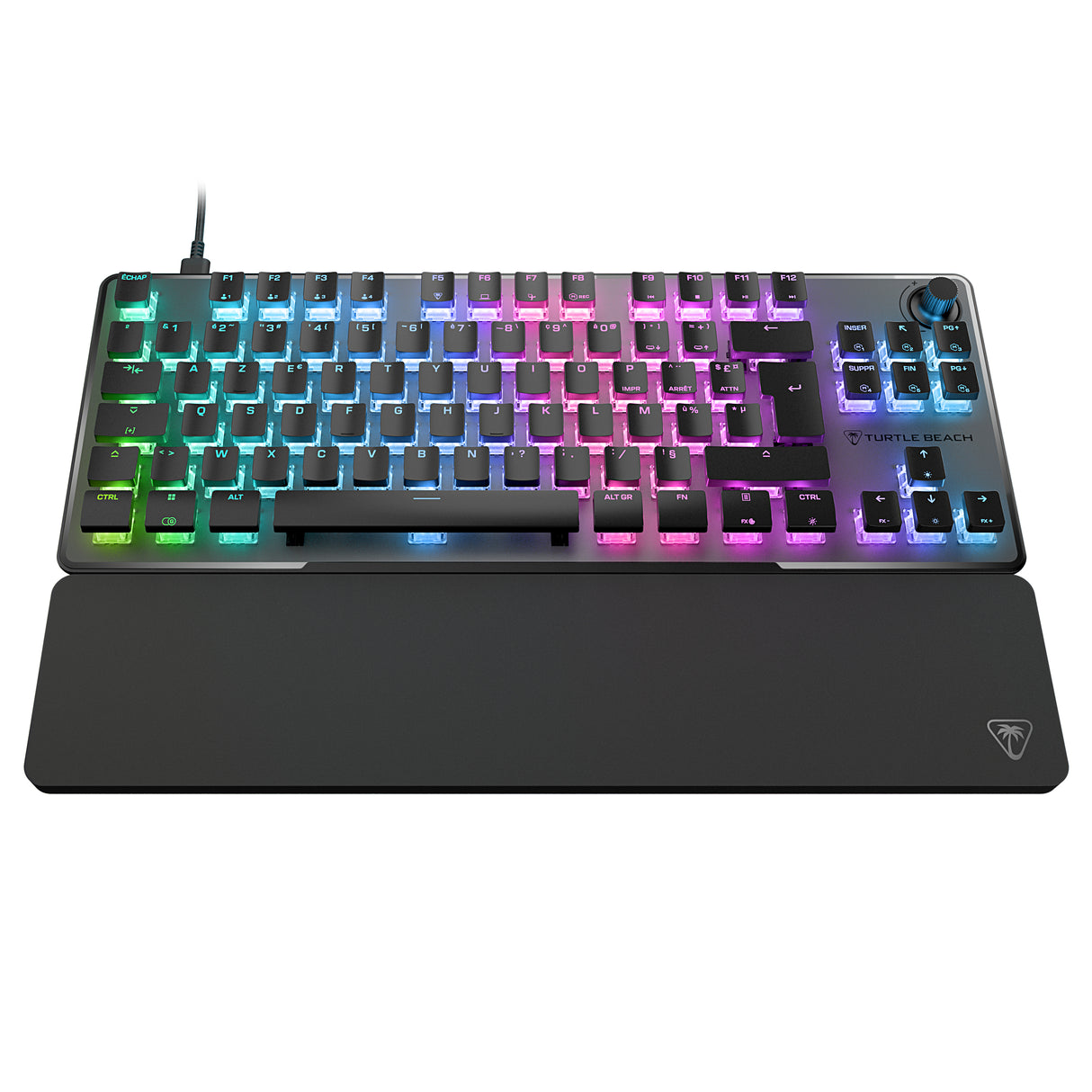 Clavier gaming RGB mécanique magnétique - TURTLE BEACH - Vulcan II TKL Pro - Noir