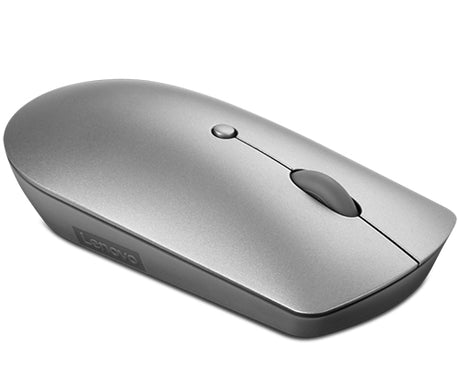 Souris sans fil LENOVO 600 Silent - Bluetooth 5.0 - Double connexion - Silencieuse - Gris