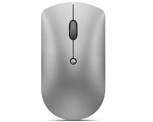 Souris sans fil LENOVO 600 Silent - Bluetooth 5.0 - Double connexion - Silencieuse - Gris