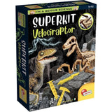 Super kit Velociraptor - Kit Scientifique - I'M A GENIUS - Bloc a creuser