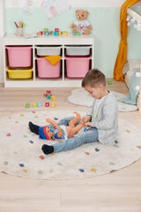 Poupon - BABY BORN - Jonas - 10 fonctions réalistes - 10 accessoires - Bleu et Rouge - 43cm - Des 3 ans