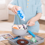 SPINMASTER Melissa & Doug - Coffret Cuisine Water Wow! - 19 accessoires - Développe imagination et curiosité - Des 3 ans