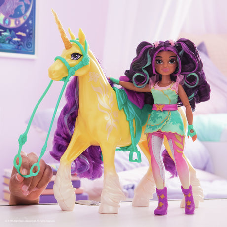 Unicorn Academy - Leaf ou River - Licorne 28cm - modele aléatoire - des 4 ans - L'École des Licornes