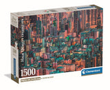 CLEMENTONI - Compact 1500 pieces - Hong-Kong, The Hive
