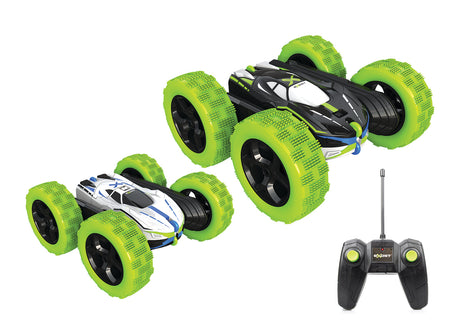 Voiture Télécommandée EXOST New Storm - Cascades Assurées - Couleur Aléatoire Bleu ou Vert - 15cm