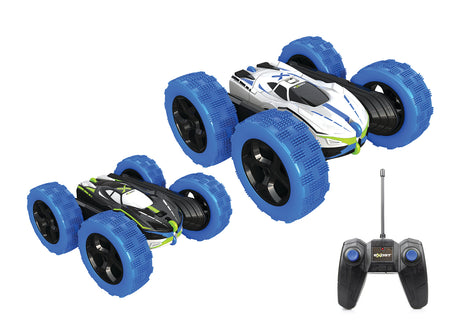 Voiture Télécommandée EXOST New Storm - Cascades Assurées - Couleur Aléatoire Bleu ou Vert - 15cm