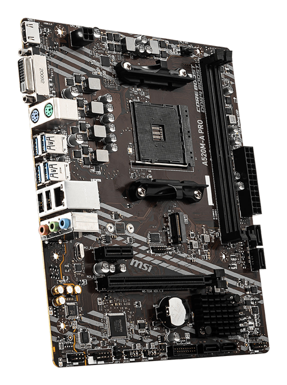 Carte Mére MSI A520M-A Pro (AM4) Micro ATX