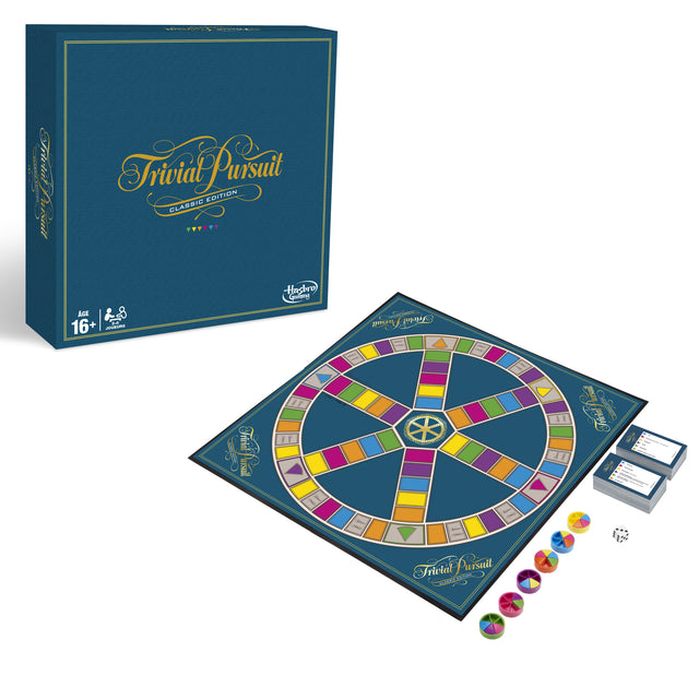 Trivial Pursuit Classique, Jeu de societe de reflexion, Jeu de plateau, Version francaise