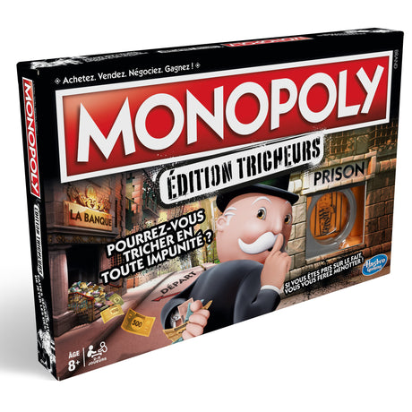 Monopoly Tricheurs, Jeu de societe, Jeu de plateau, Version francaise