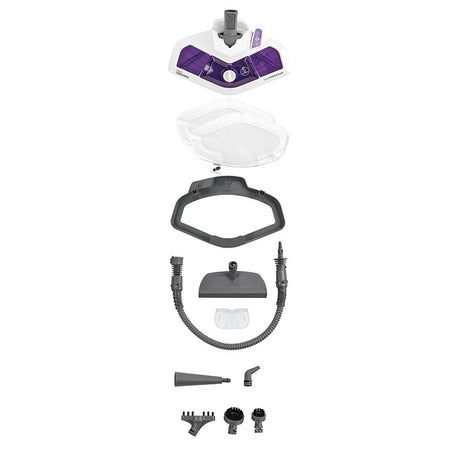 Nettoyeur Vapeur 2-en-1 POLTI Vaporetto SV440 - Balai ou Nettoyeur a Main - 11 Accessoires Inclus - Chauffage en 15 Secondes