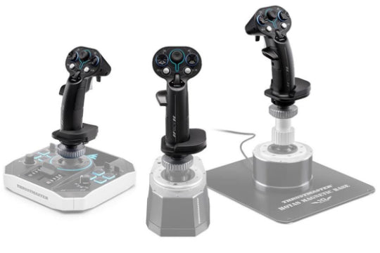 Poignée additionnelle - THRUSTMASTER - Sol-R 3 AVA Add-On Grip - Technologie HEART - 21 boutons - 6 axes