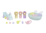 Les triplés Lapin Creme et accessoires de bain - Sylvanian Families - 5707