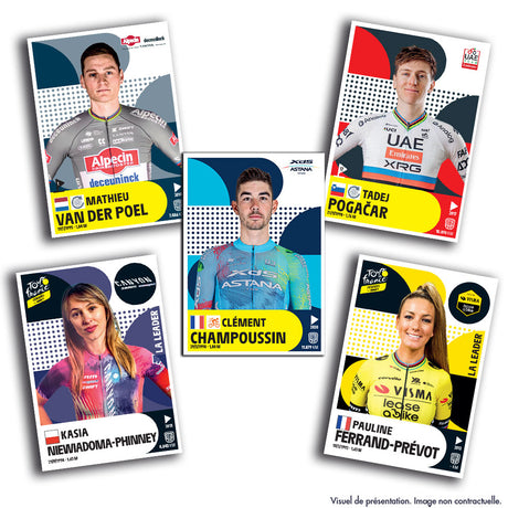 Boîte - PANINI - TOUR DE FRANCE 2025 - 36 pochettes - 180 stickers