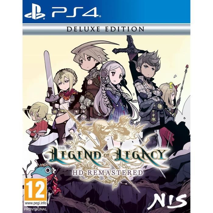 The Legend of Legacy : HD Remastered - Jeu PS4 - Deluxe Edition