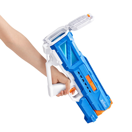 Pistolet a eau motorisé - ZURU - X-SHOT Hydra Pulse - Remplissage rapide - Batterie rechargeable - Portée 9 m - Réservoir 650 ml