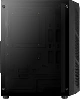 Boitier Moyen Tour ATX AeroCool Prime RGB avec panneau vitré (Noir)