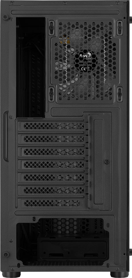 Boitier Moyen Tour ATX AeroCool Prime RGB avec panneau vitré (Noir)
