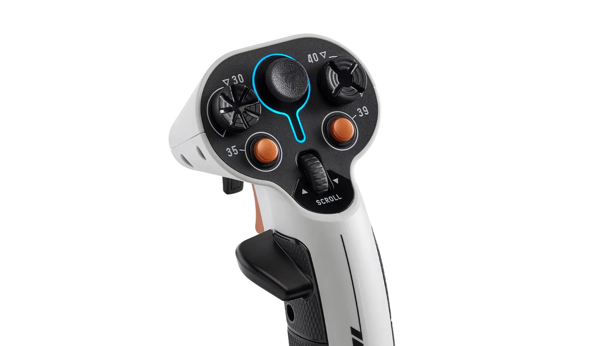 Joystick spatial - THRUSTMASTER - Sol-R 2 HOSAS Space Sim Duo - Ambidextre - 88 boutons - Technologie H.E.A.R.T. 16 bits
