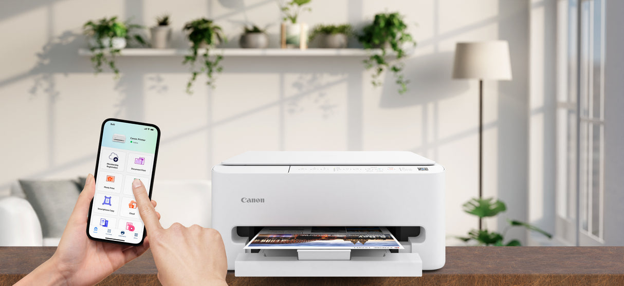 Imprimante Multifonction 3en1 Canon Pixma TS4150i (Blanc)