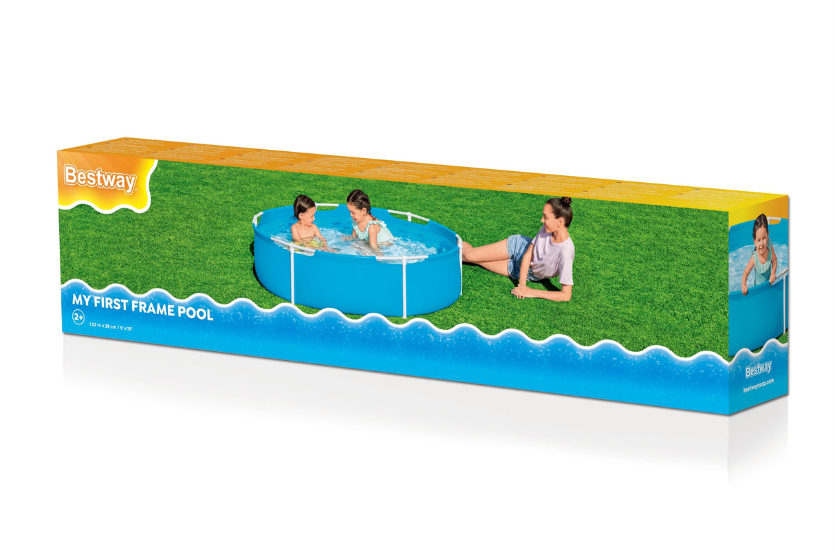 Piscinette BESTWAY - My First FramePool - 152 x 38 cm - Ronde