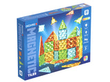 Tuiles magnétiques - GEOMAG - Tiles Gems 4101 - 32 pieces - Formes géométriques - Effet cristal