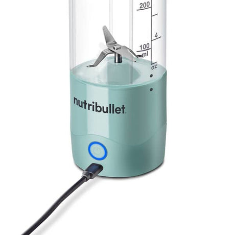 Blender portable - NUTRIBULLET - NBP003LBL - 70W -  0.475L - Light Blue - 1 gourde incluse