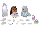 SYLVANIAN FAMILIES - Les amis poney et leurs kits de coiffure