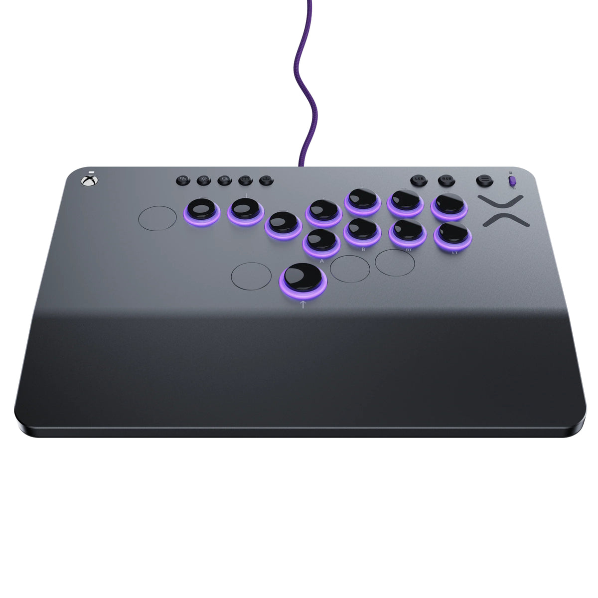 Manette de combat sans levier - Xbox - Victrix Pro KO Leverless Fight Stick - Gris