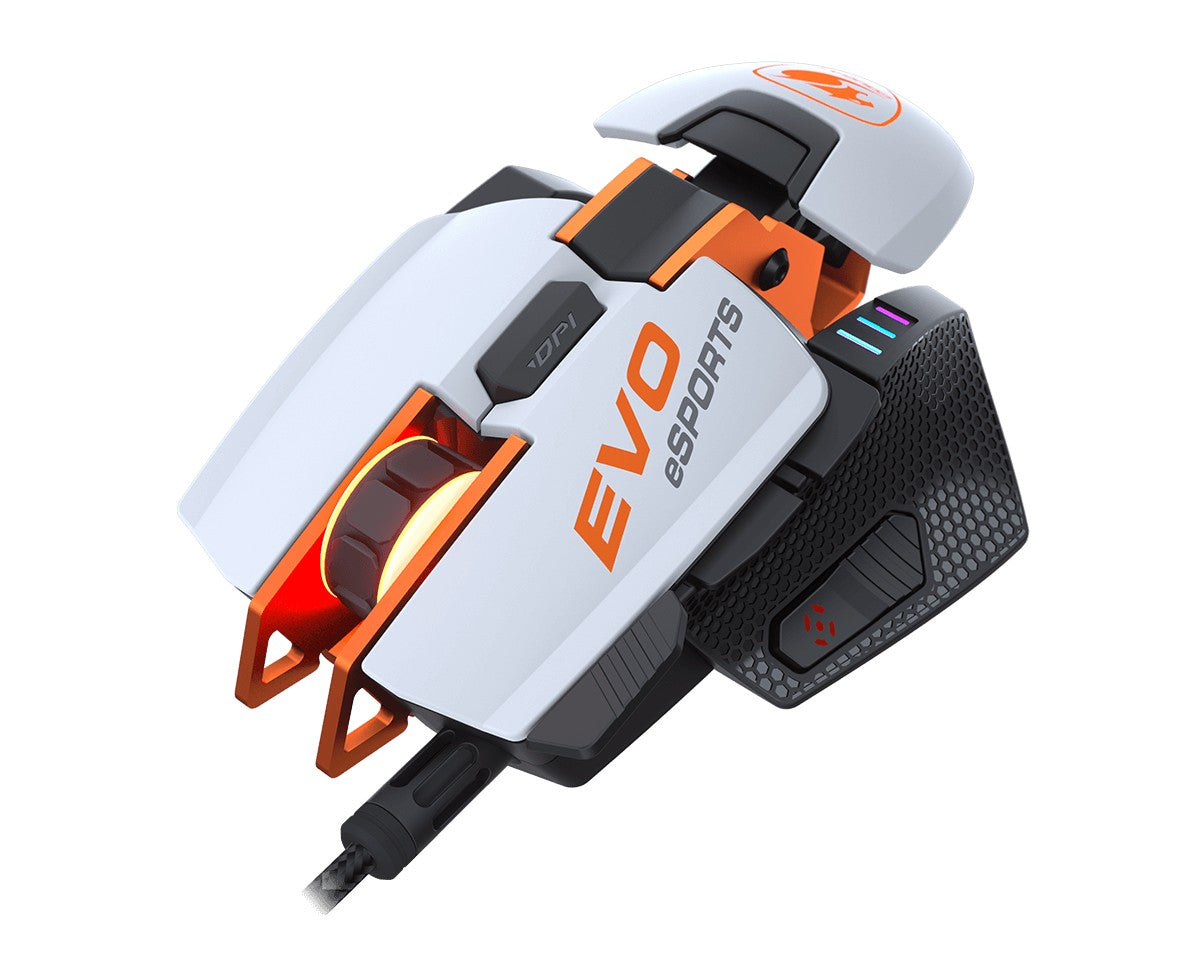 Souris filaire Gamer Cougar 700M Evo eSports (Blanc)
