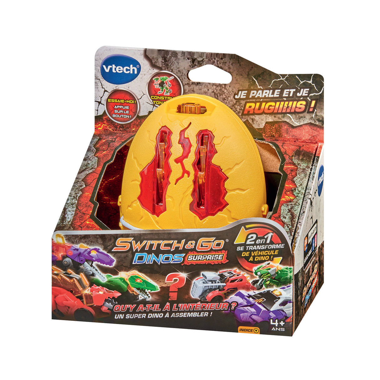 VTECH SWITCH & GO DINOS SURPRISE V2 (6 MODELES DIFFERENTS)