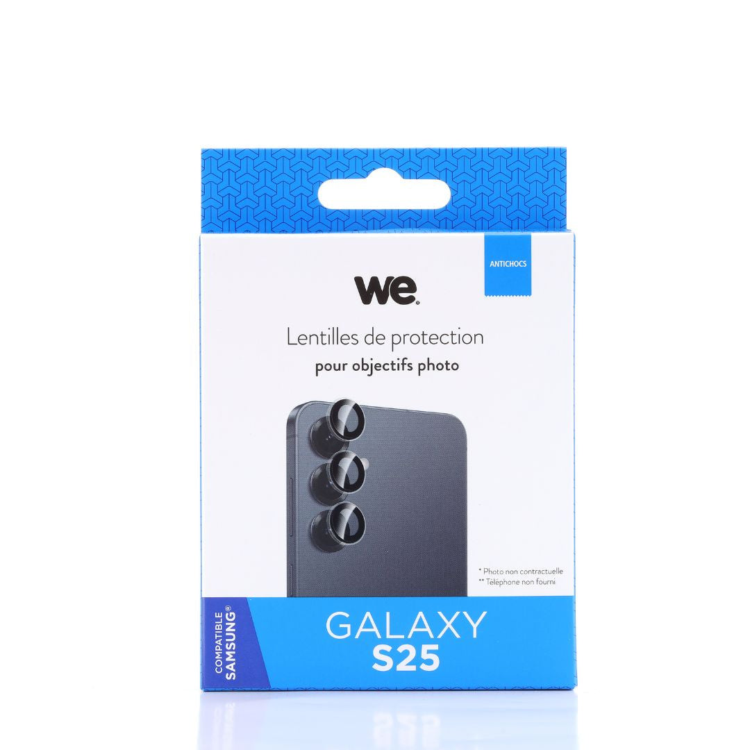 WE Lentilles de protection pour objectifs d'appareil photo SAMSUNG S25 transpare