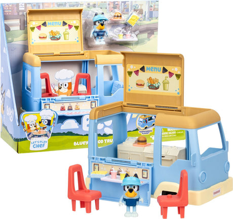 Le Foodtruck - BLUEY - 1 figurine + 4 accessoires - Des 3 ans