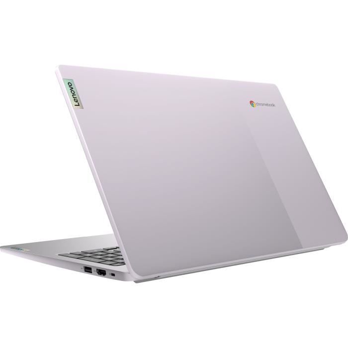 PC Portable LENOVO IdeaPad 3 15IJL6 | Chrome OS - 15'' FHD - Celeron N4500 - RAM 4 Go - Stockage 64 Go - AZERTY