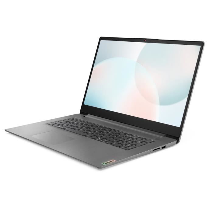 PC Portable LENOVO IdeaPad 3 17ABA7 | Sans Windows - 17'' HD+ - Ryzen 5 5625U - RAM 16 Go - SSD 512 Go - AZERTY