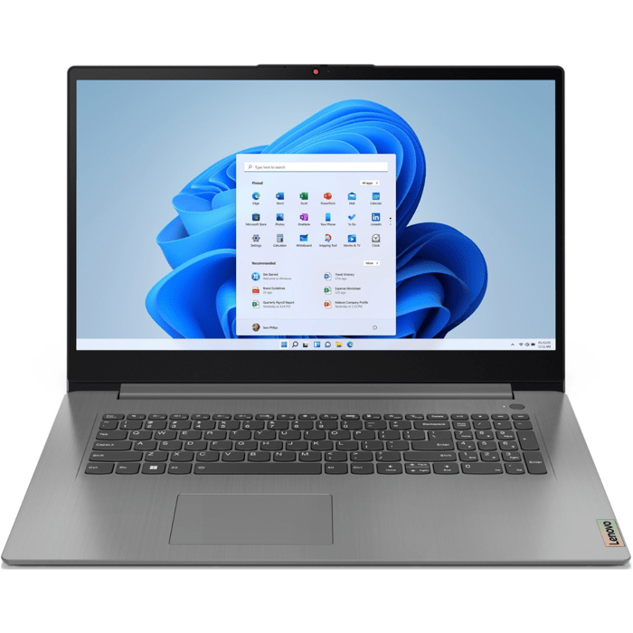 PC Portable LENOVO IdeaPad 3 17IRU7 | Windows 11 - 17'' FHD - Core i5-1335U - RAM 16 Go - SSD 512 Go - AZERTY