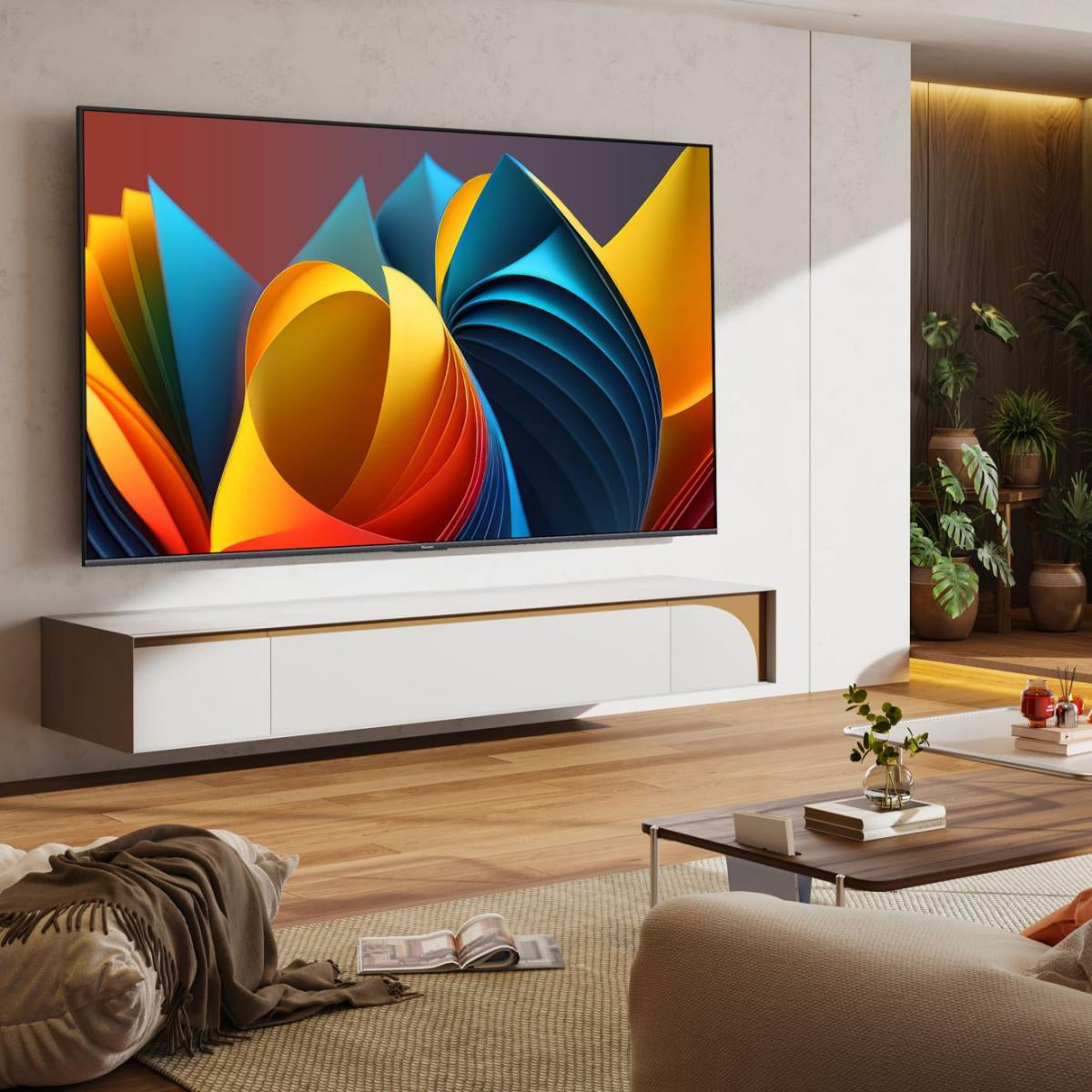 Hisense 50E7NQ - TV QLED 50" (126 cm) - 4K UHD 3840x2160 - HDR10 - TV connecté - 3xHDMI 2.1 - WiFi