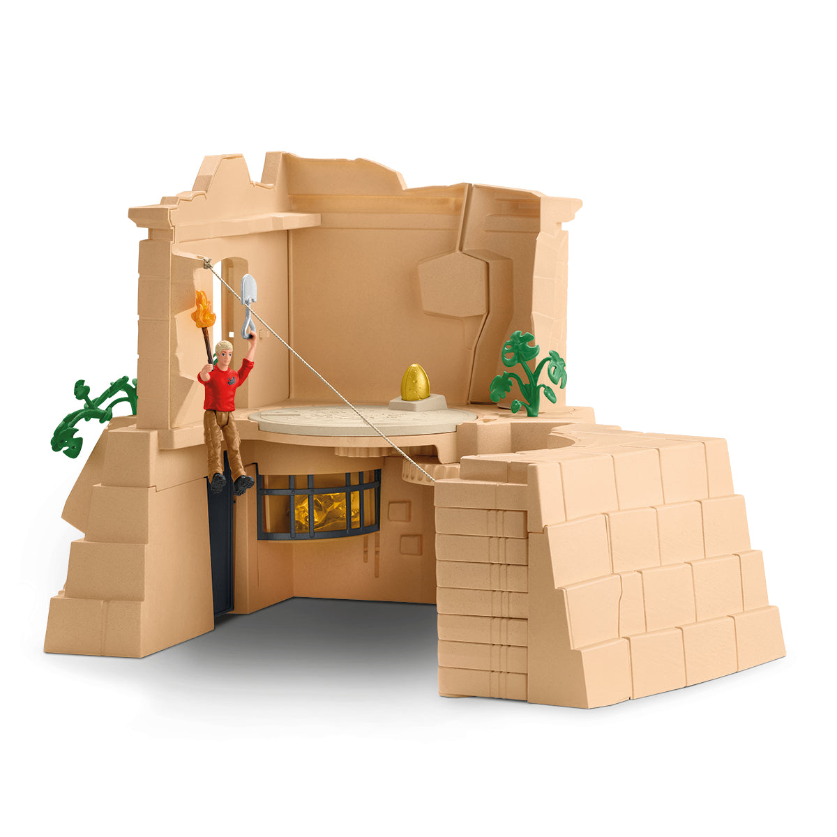 Grande Conquete du temple perdu, Playset figurines, SCHLEICH 42656 Dinosaurs, Des 4 ans