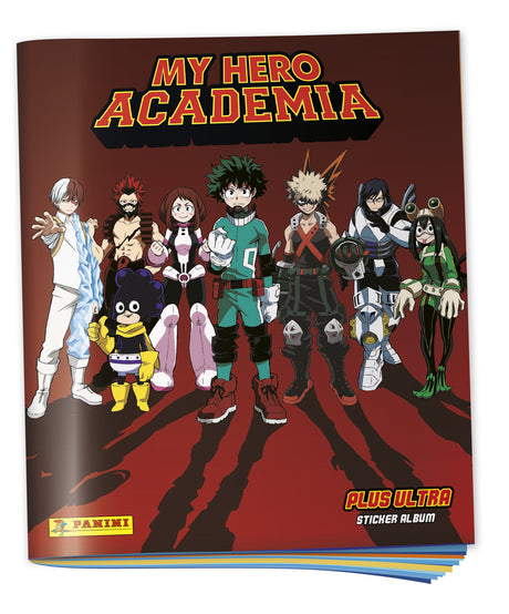 Album + porte-cartes - PANINI - My Hero Academia - 200 stickers et 50 cartes