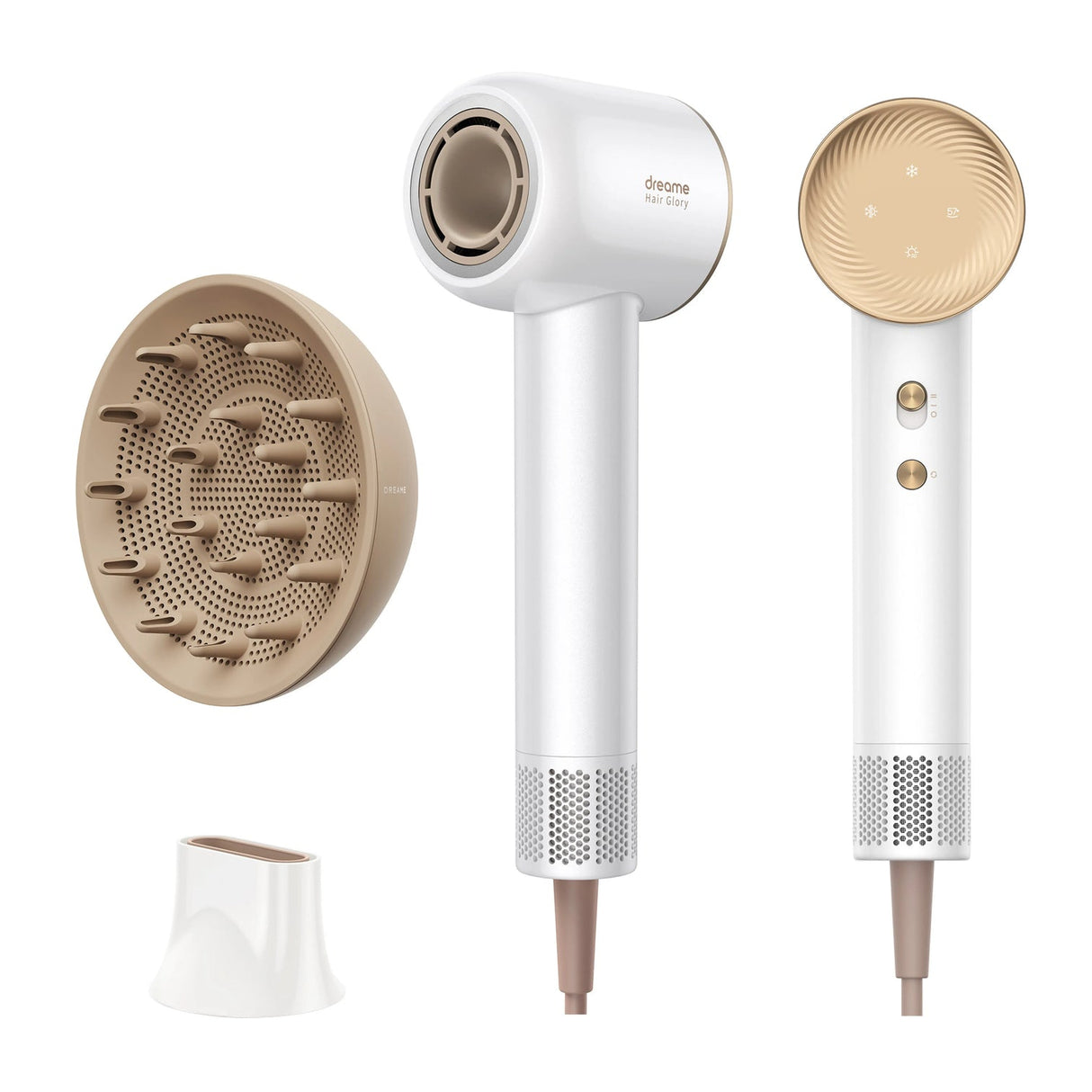 Sčche-cheveux - DREAME - GLORY COMBO - Professionnel - Séchage rapide - Léger - 1600 W