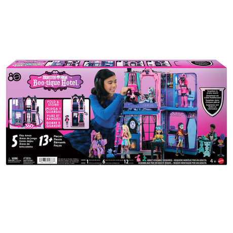 Monster High - Hôtel Bouh-tique - Maison de poupée et accessoires - Monster High - JBF16