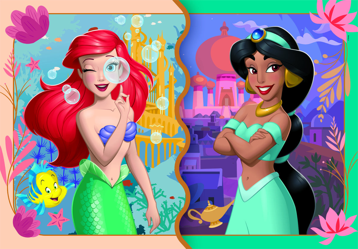 CLEMENTONI - 2x20 pieces - Disney Princess