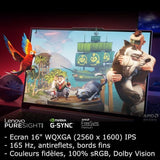 PC Portable Gamer LENOVO Legion S5 16ARP9 | Sans Windows - 16'' WQXGA 165hz - Ryzen 7 7435HS - RTX 4070 140w - RAM 16Go - SSD 512Go