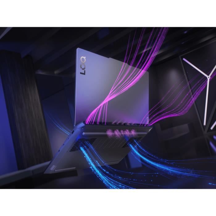 PC Portable Gamer LENOVO LOQ 15IAX9 | Sans Windows - 15,6'' FHD 144Hz - Core i512450H - RTX 4050 105W - RAM 24Go - SSD 512Go AZERTY