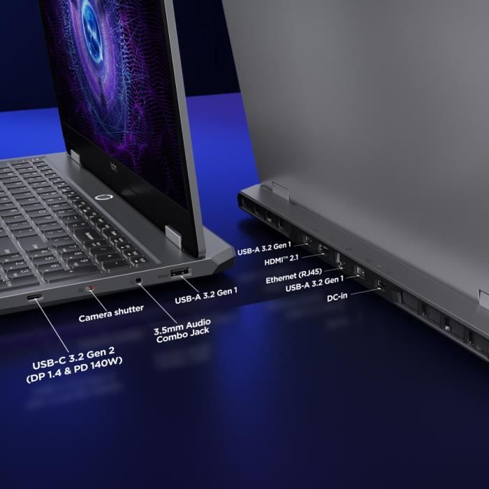 PC portable Gamer LENOVO LOQ 15IAX9 | Sans Windows - 15'' FHD 144hz - Core i5-12600HX - RTX 4050 105W - RAM 16 Go - SSD 512GB